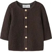 Name it Cardigan mørkebrun