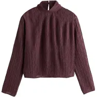 Next Bluse vinrød