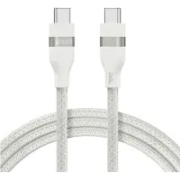 Anker USB-C to USB-C Cable (1.8m 240W Upcycled-Braided) - White