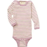 Engel Body l/æ - Uld - Rosewood Melange/Natural - - 98/104 - Body L/Æ