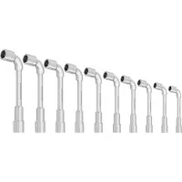 KRAFTWERK 2597-99 8-19 Mm Nøglesæt 10 Stykker