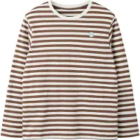Name it Shirts 'NKMLINCON' brun / hvid