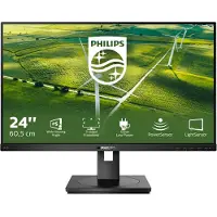 Philips B Line 242B1G - LED-skærm - 24 - 1920 x 1080 Full HD (1080p) @ 75 Hz - IPS - 250 cd/m² - 1000:1 - 4 ms - HDMI, DVI-D, VGA, DisplayPort - højtalere - sort struktur