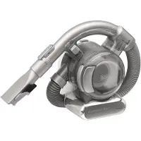 Black & Decker PD1820LF handheld vacuum Black, Chrome Bagless