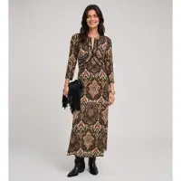 Ba&sh BA&SHtil kvinder. 1H26ZONO Zonoa flerfarvet kjole (40), Casual, Viscose, Uden ærmer/stropper