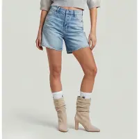 G-Star Jett High Short Clean Edge - Medium blue - Women