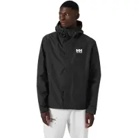 Helly Hansen Seven J, Regnjakke, herre, sort