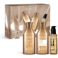 Redken All Soft XMAS Set zur Feuchtigkeitsversorgung von trockenem Haar Hårplejesæt 1 stk.