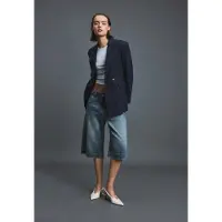 Stradivarius Figursyet Blazer Med Striber 0-010 Xs
