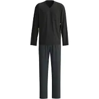Calida Pyjamas lang 'Relax Streamline' dueblå / sort