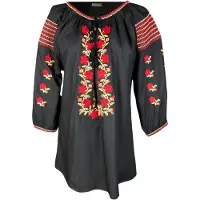 Rody’s forever Dirdnl-bluse sort