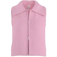 HYPEDROP Strikvest 'NISRINE' lyserød