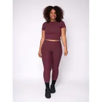 Fortex Fitness Leggings 'Essential Leggings' aubergine