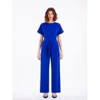 BIBI SAKALIEVA Jumpsuit 'Royal Blue Wide-Leg Jumpsuit' royalblå