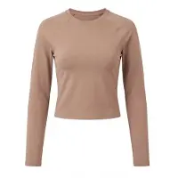 MyLibi Funktionsbluse 'Manga Larga Hera' lysebrun