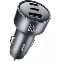 JOYROOM JR-CCN19 65W 3-in-1 car charger Dark gray