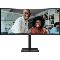 AOC 34" CU34E4CV - 3440x1440 (UWQHD) - 120Hz - VA - 90W USB-C - KVM switch