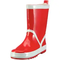 Playshoes Gummistøvler rød / hvid