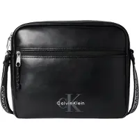Calvin Klein Skuldertaske mørkegrå / sort / hvid