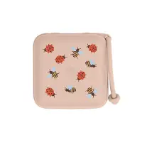 BIBS Studio Sutteboks - Blush m. Print - - OneSize - Opbevaring