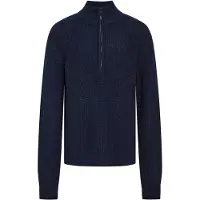 Grunt Bluse - Strik - Durbuy - Navy - - 14 år (164) - Bluse