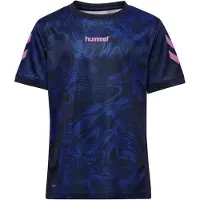 Hummel T-shirt - hmlBlaze Club 26 - Marine/Dazzling Blue - - 10 år (140) - T-Shirt