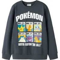 Name it Sweatshirt - NkmStus - Ombre Blue - - 9-10 år (134-140) - Sweatshirt