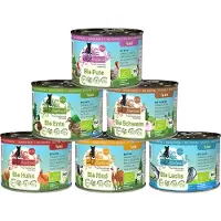 Catz Finefood Økonomipakke: 24 x 85 g øko - Mix I: 6 varianter