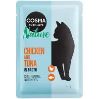 Cosma Blandet prøvepakke: Nature portionsposer - 36 x 50 g