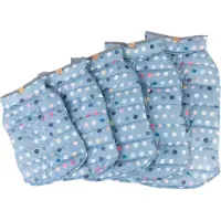 TIAKI hundefrakke Comfy Dots - ca. 40 cm ryglængde
