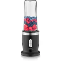 Caso håndholdt blender | Click & Blend | bordmodel | 240 W | Tritan-glas | 0,5 L | rustfrit stål/mat sort