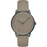 Armani Exchange Herreur AX2766 Grå/Læder Ø42 mm