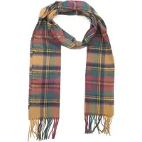 Barbour Tørklæde New Check Tartan Guld Flerfarvet