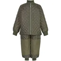 Mikk-Line Termotøj - Dusty Olive - - 3 år (98) - Termotøj