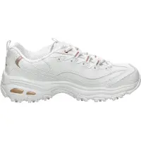 SKECHERS Sneaker low 'D'Lites' rosa guld / hvid