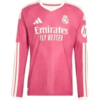 Adidas Real Madrid 3. Trøje 2026/27 Authentic Lange Ærmer - , størrelse Small