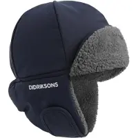 Didriksons Biggles cap 7, hue, børn, navy
