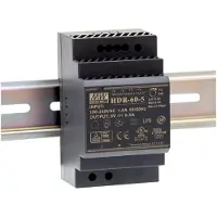 MEAN WELL HDR-60-12, 85 - 264 V, 60 W, 12 V, 4,5 A, RoHS, 52,5 mm