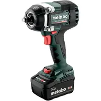 Metabo SSW 18 LTX 800 BL - Stødnøgle - ledningfri - 1/2 kvadratisk drev - 800 N·m - 2 batterier, inkluderet oplader - 18 V