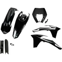 Ufo Ktm Exc 125 12-13 Ktkit521f@001 Plastikkit