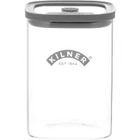 Kilner FRESH opbevaringskrukke Klar-grå, 1 l