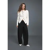 Stradivarius Jacquardvævet Blazer 0-004 Xs