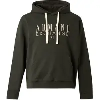 Armani Exchange Sweatshirt lysebeige / oliven