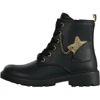 Geox Støvler 'J CASEY ' guld / sort