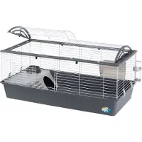 Ferplast Casita 120 Gnaverbur - Grå: L 119 x B 58 x H 61 cm