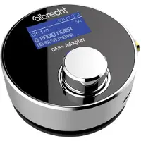Albrecht DR 54, Bil, Sort, Sølv, DAB, DAB+, DAB+, 48 mm, 48 mm