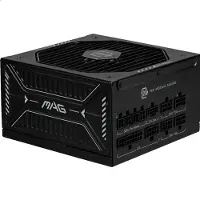 MSI Mag A1000gls Pcie 5.0 1000w 80 Plus Gold Modulær Strømforsyning
