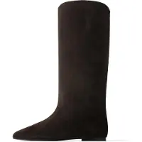 L37 HANDMADE SHOES Boots 'LEAVES ON THE GROUND' brun