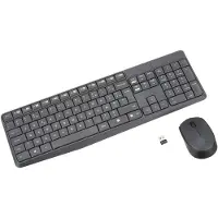 Logitech Mk235 Trådløst Tastatur Og Mus Fransk