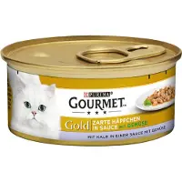 Gourmet Økonomipakke: 24 x 85 g Gold Møre Bidder - Kylling & Lever